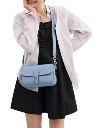 Coach Hadley Shoulder Bag Bluebell