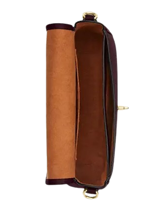 Coach Hadley Shoulder Bag Merlot