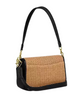 Coach Hadley Shoulder Bag Toast Black