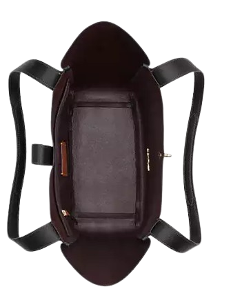 Coach Hadley Turnlock Tote Bag Black