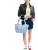 Coach Hadley Turnlock Tote Bag Bluebell