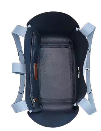 Coach Hadley Turnlock Tote Bag Bluebell