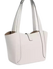 Coach Hadley Turnlock Tote Bag Chalk