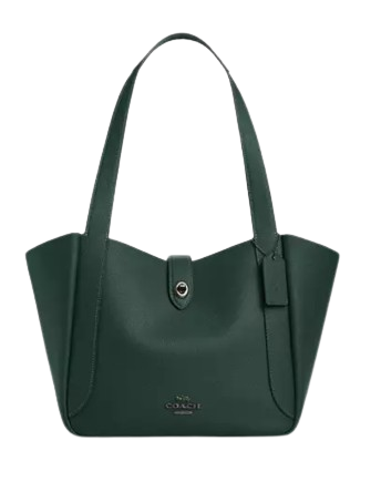 Coach Hadley Turnlock Tote Bag Dark Teal