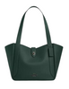 Coach Hadley Turnlock Tote Bag Dark Teal