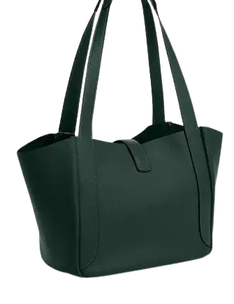 Coach Hadley Turnlock Tote Bag Dark Teal