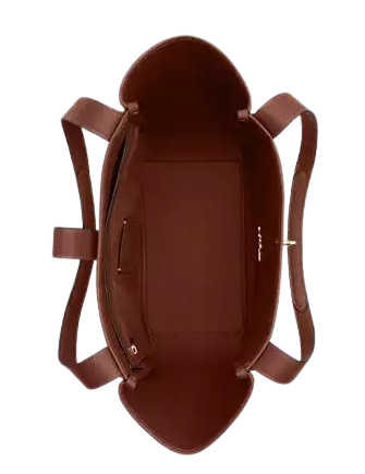 Coach Hadley Turnlock Tote Bag  Redwood