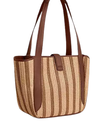 Coach Hadley Turnlock Tote Bag  Redwood