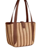 Coach Hadley Turnlock Tote Bag  Redwood