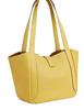 Coach Hadley Turnlock Tote Bag Yellow