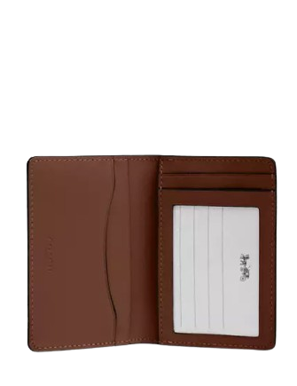 Coach Id Wallet Saddle
