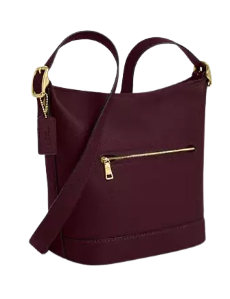 Coach Jude Duffle Bag Dark Wine