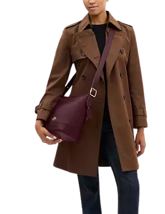 Coach Jude Duffle Bag Dark Wine