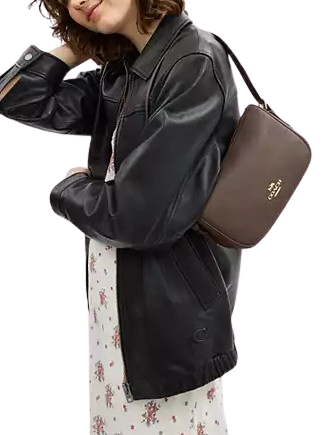 Coach Kailey Shoulder Bag Dark Stone