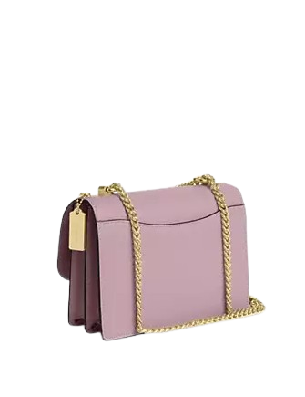Coach Klare Crossbody Bag In Signature Canvas Chalk Carnation