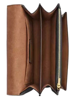 Coach Klare Crossbody Bag In Signature Canvas Tan Black