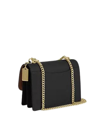 Coach Klare Crossbody Bag In Signature Canvas Tan Black