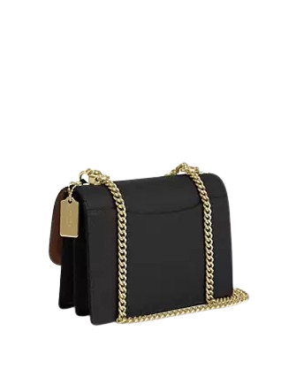 Coach Klare Crossbody Bag In Signature Canvas Walnut Black