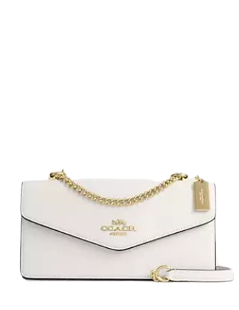 Coach Klare Envelope Crossbody Bag Chalk
