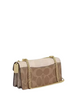Coach Klare Envelope Crossbody Bag In Blocked Signature Canvas Sand Tan