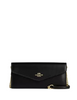 Coach Klare Wallet With Chain Black