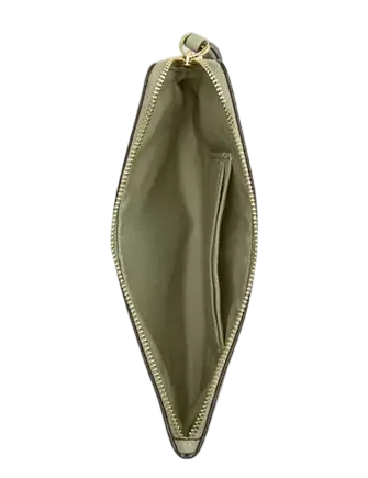 Coach Large Corner Zip Wristlet In Signature Leather | Brixton Baker Coach Large Corner Zip Wristlet In Signature Leather | Brixton Baker