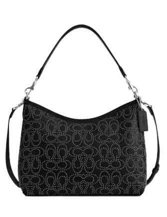 coach cassidy backpack with rivets Coach Laurel Shoulder Bag With Signature Rivets