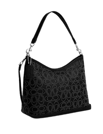 coach backpack black rivets Coach Laurel Shoulder Bag With Signature Rivets