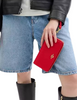 Coach Long Zip Around Wallet Bold Red