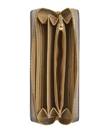 Coach Outlet Long Zip Around Wallet Women s Wristlets Beige