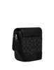 Coach Lucas Crossbody Bag In Signature Jacquard Charcoal Black