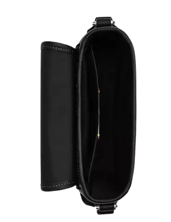 Coach Lucas Crossbody Bag In Signature Jacquard Charcoal Black