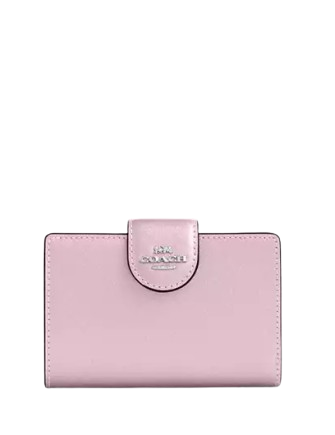 Pink coach wallets hotsell