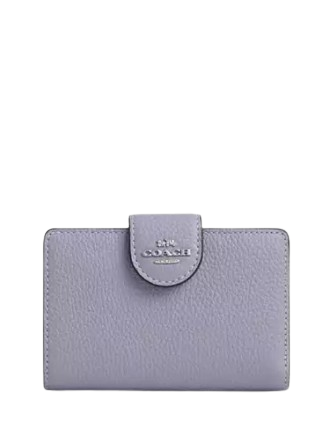Coach Medium Corner Zip Wallet Mist