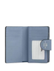 Coach Medium Corner Zip Wallet Pale Lapis