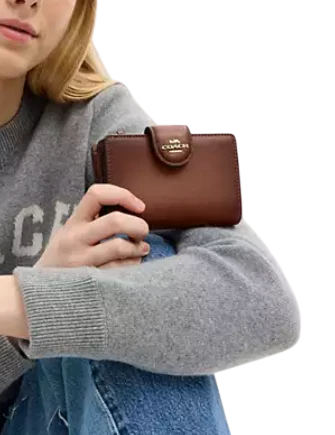 Coach Medium Corner Zip Wallet | Brixton Baker