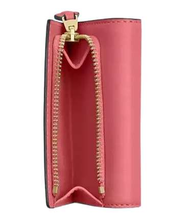 Coach Micro Wallet Bright Coral