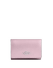 Coach Micro Wallet Metallic Pink