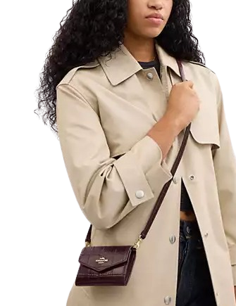 Coach Mini Envelope Wallet With Strap | Brixton Baker Coach Mini Envelope Wallet With Strap | Brixton Baker