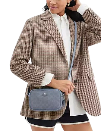Coach Mini Jamie Camera Bag In Signature Canvas Chambray