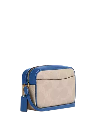 Coach Mini Jamie Camera Bag In Signature Canvas With Coach Coach Mini Jamie Camera Bag In Signature Canvas With Coach