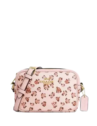 coach camera backpack Coach Mini Jamie Camera Bag With Rose Print
