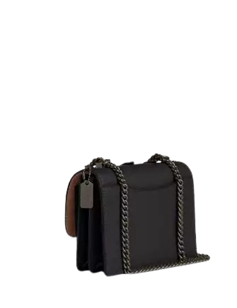 Coach Mini Klare Crossbody Bag With Floral Applique Black