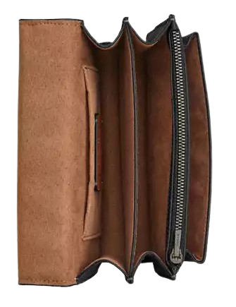 Coach Mini Klare Crossbody Bag With Floral Applique Black