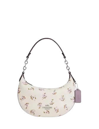 Coach Mini Payton Bag With Floral Print Chalk
