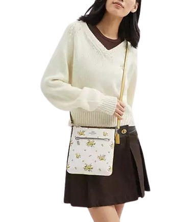 Coach Mini Rowan File Bag With Floral Print | Brixton Baker Coach Mini Rowan File Bag With Floral Print | Brixton Baker