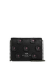 Coach Mini Wallet On A Chain With Floral Applique