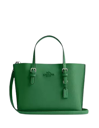 Coach Mollie Tote 25 Kelly Green