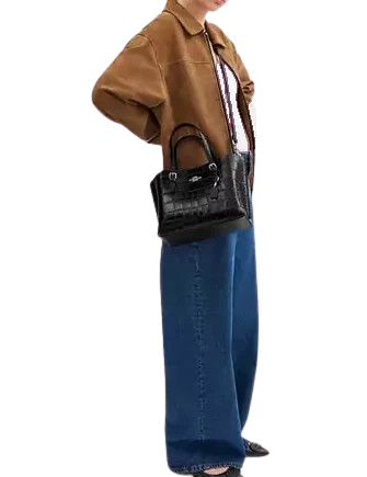 Coach Mollie Tote Bag 25 Black