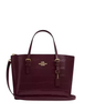 Coach Mollie Tote Bag 25 Dark Wine